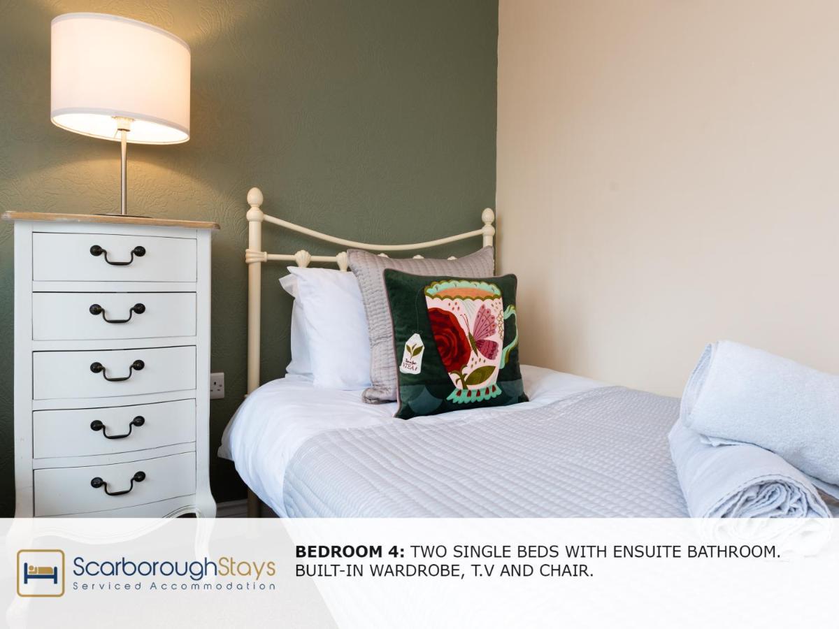 Scarborough Stays - Luxury Townhouse Ideal For Large Groups - Hot Tub Exterior foto