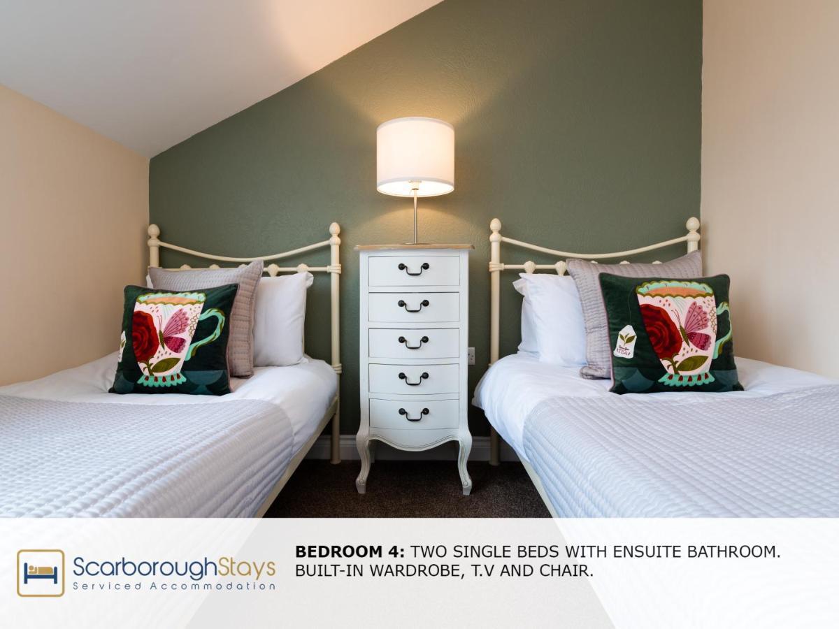 Scarborough Stays - Luxury Townhouse Ideal For Large Groups - Hot Tub Exterior foto