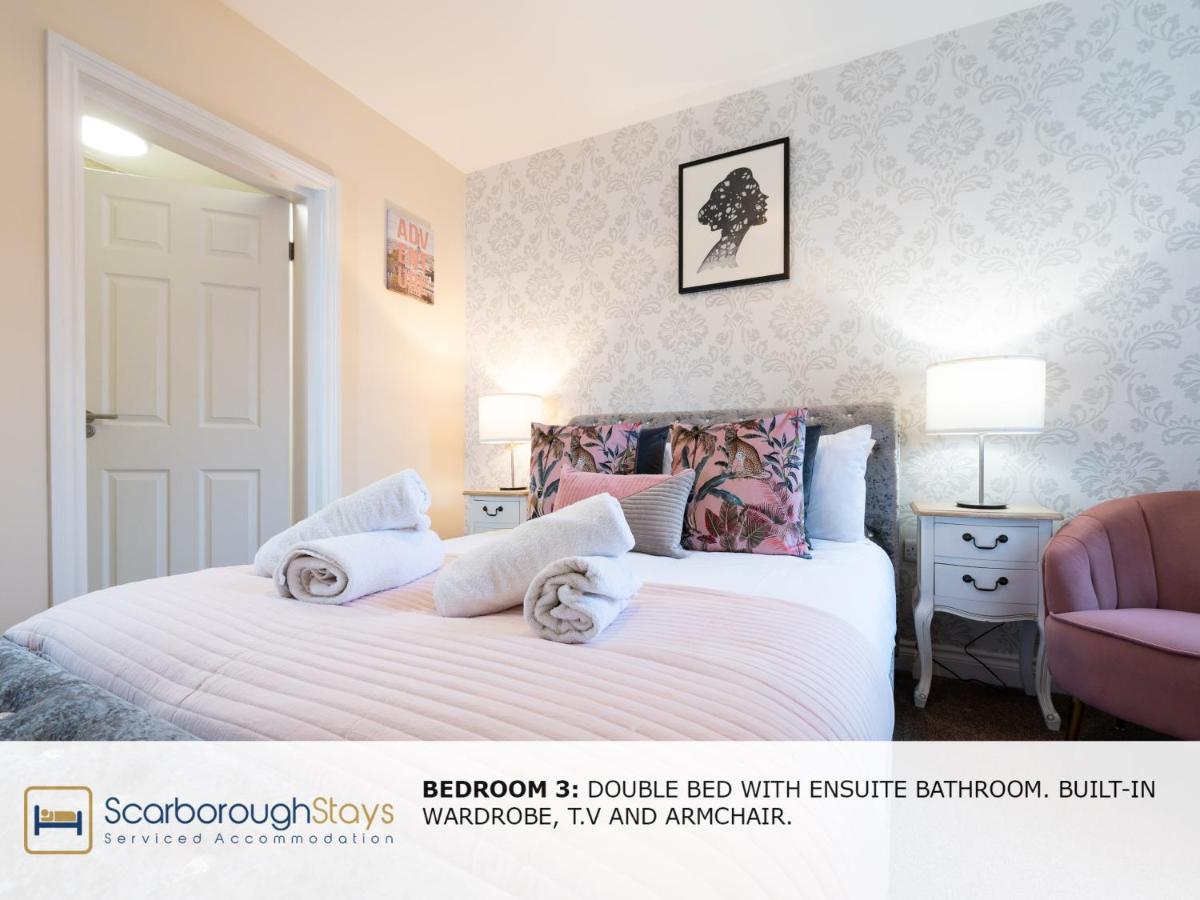 Scarborough Stays - Luxury Townhouse Ideal For Large Groups - Hot Tub Exterior foto