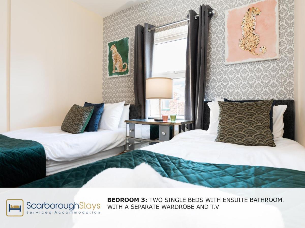 Scarborough Stays - Luxury Townhouse Ideal For Large Groups - Hot Tub Exterior foto